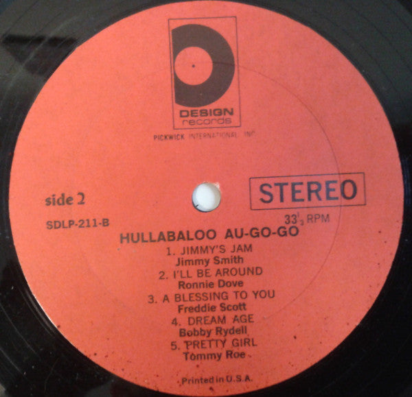 Various : Hullabaloo Au-Go-Go (LP, Comp)
