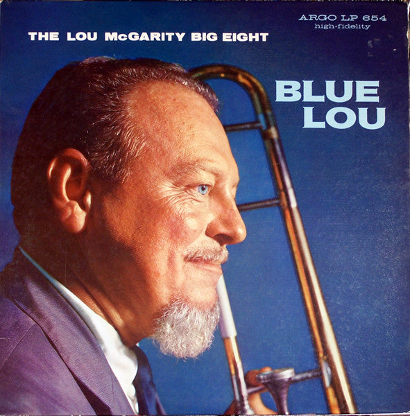 The Lou McGarity Big Eight : Blue Lou (LP, Album, Mono)