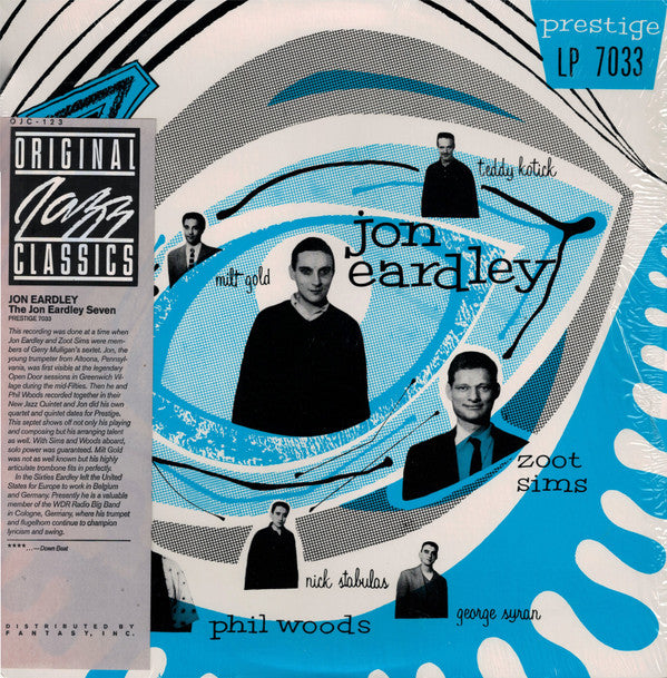Jon Eardley : The Jon Eardley Seven (LP, Album, Mono, RE)