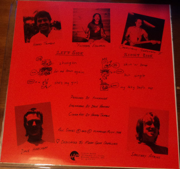 Funhouse (9) : Too Drunk To Funhouse (12", MiniAlbum)