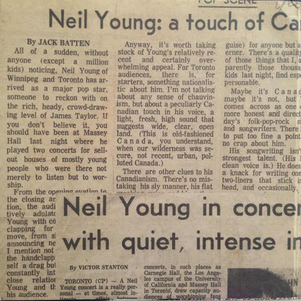 Neil Young : Massey Hall 1971 (2xLP, Album, 200)