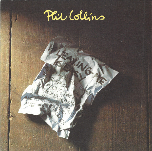 Phil Collins : If Leaving Me Is Easy (7", EP, Ltd, Pos)