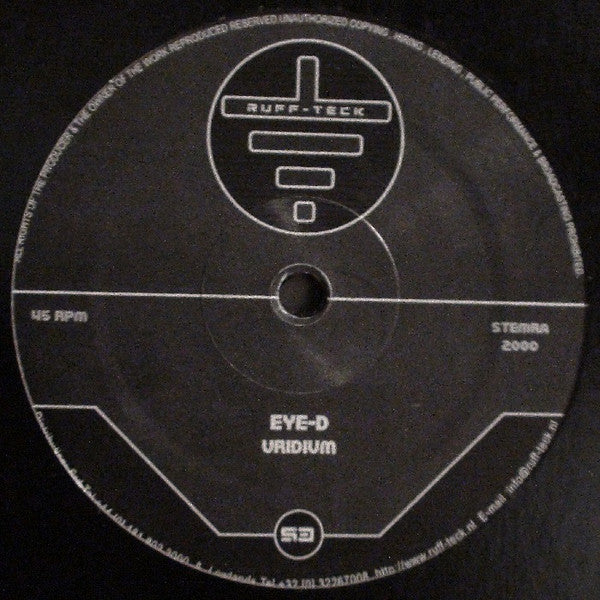 DJ Hidden / Eye-D : Ender / Uridium (12")