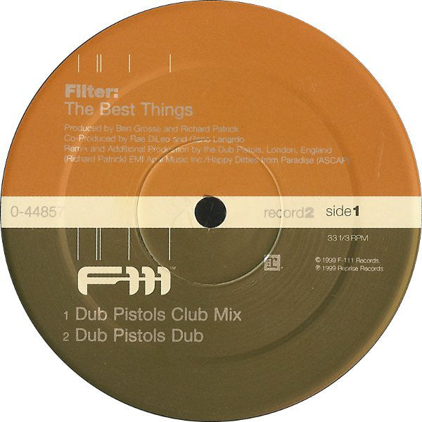 Filter (2) : The Best Things (2x12")