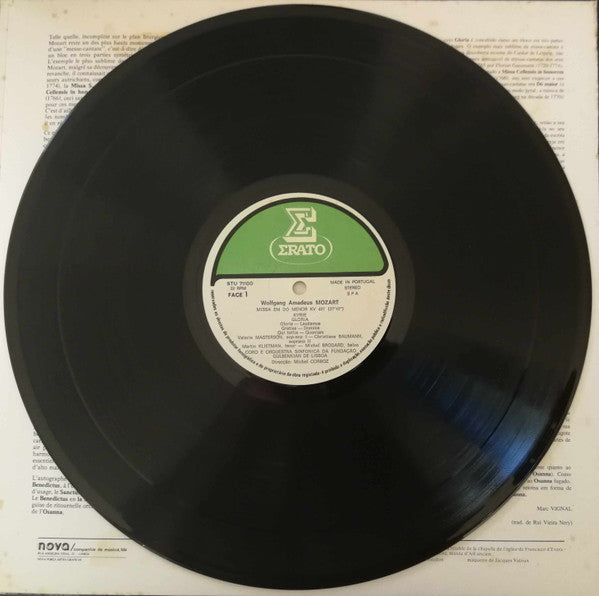 Wolfgang Amadeus Mozart - Michel Corboz : Messe En Ut Mineur Kv 427 (LP)