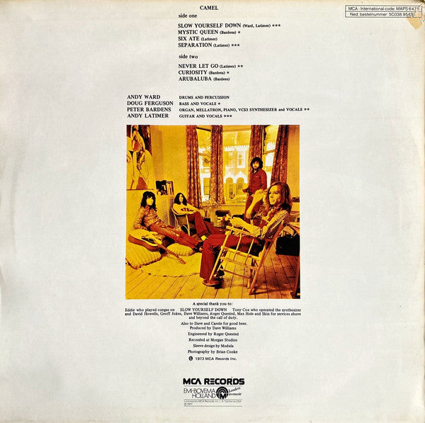 Camel : Camel (LP, Album)