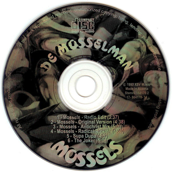 De Mosselman : Mossels (CD, Maxi)