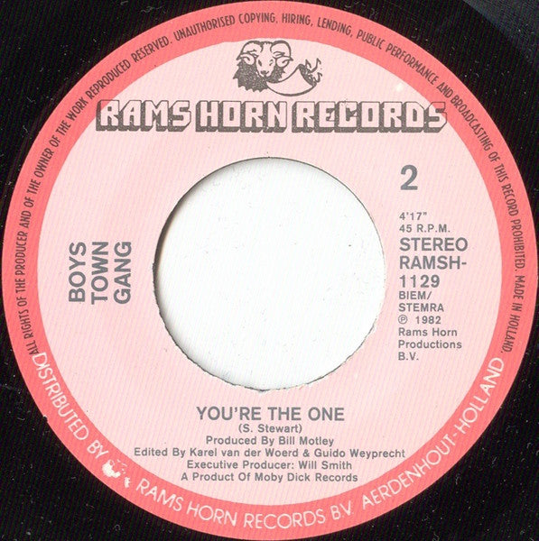 Boys Town Gang : Come And Get Your Love (7", Single)