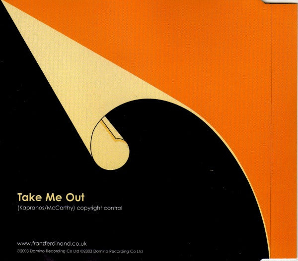 Franz Ferdinand : Take Me Out (CD, Single, Promo)