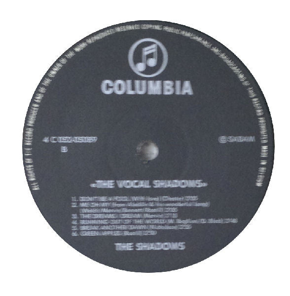 The Shadows : The Vocal Shadows (LP, Comp)