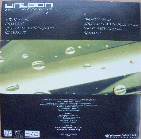 Unison (11) : Sound Networks (12", EP)