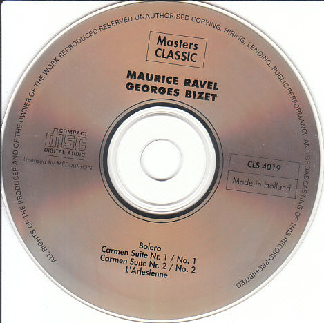 Maurice Ravel, Georges Bizet, Orchestre Radio-Symphonique De Paris (2), Loic Bertrand : Boléro / Carmen (CD, Album)