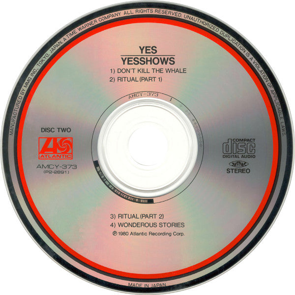 Yes : Yesshows (2xCD, Album, RE)