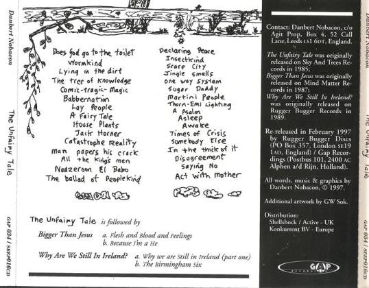 Danbert Nobacon : The Unfairy Tale  (CD, Album)