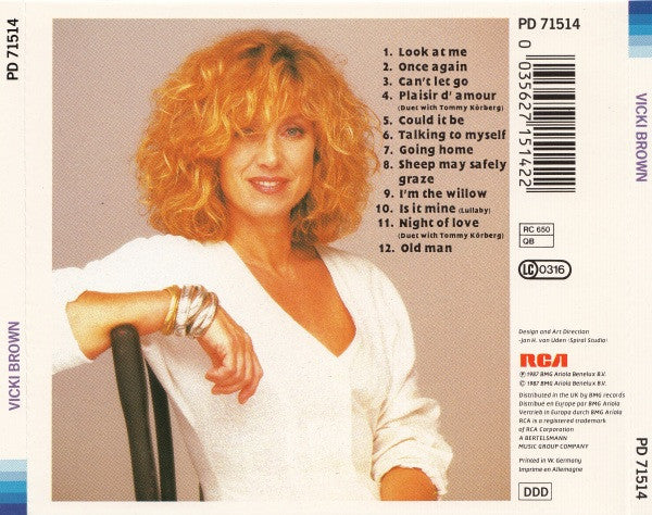 Vicki Brown : Vicki Brown (CD, Album)