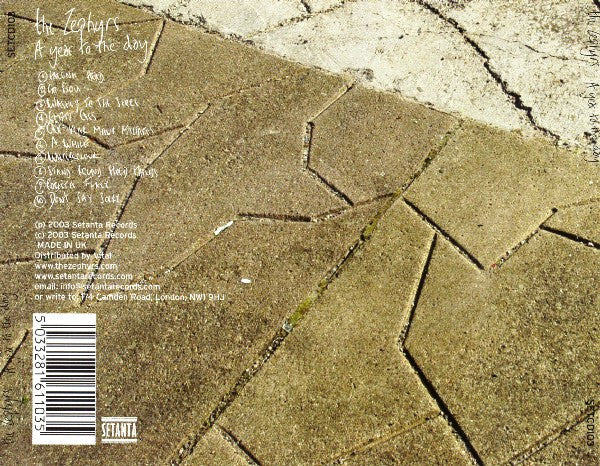 The Zephyrs : A Year To The Day (CD, Album)