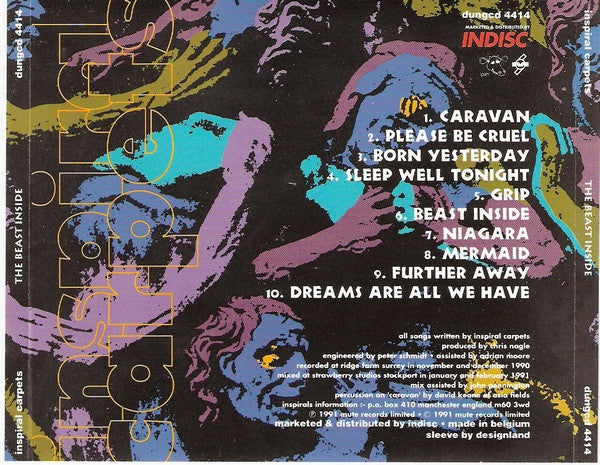Inspiral Carpets : The Beast Inside (CD, Album)