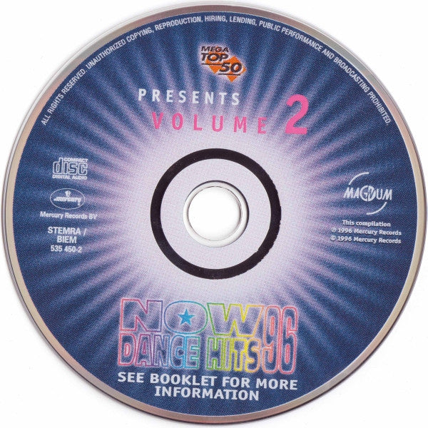Various : Now Dance Hits 96 Volume 2 (CD, Comp)