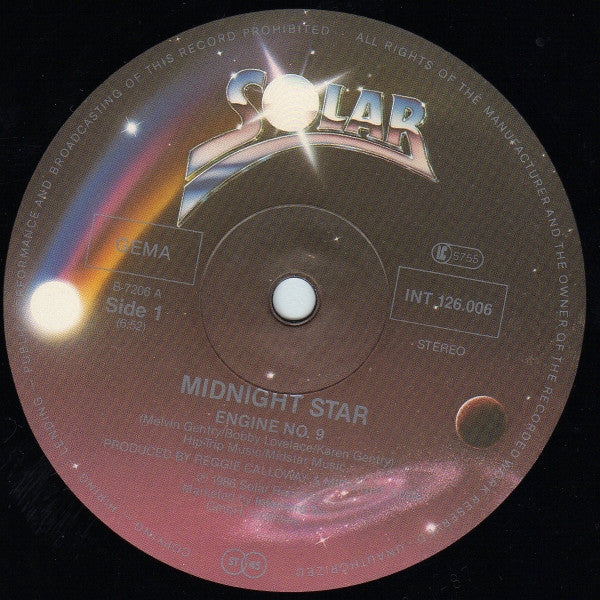 Midnight Star : Engine No. 9 (12", Maxi)