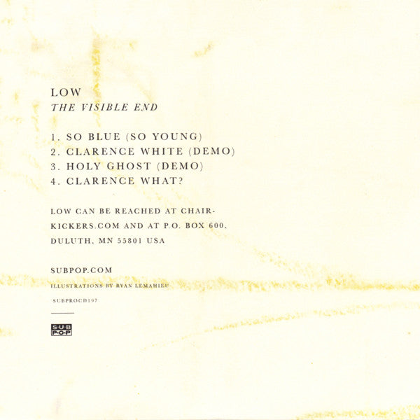Low : The Visible End (CD, Ltd, Promo)