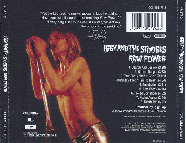 The Stooges : Raw Power (CD, Album, RE, RM)
