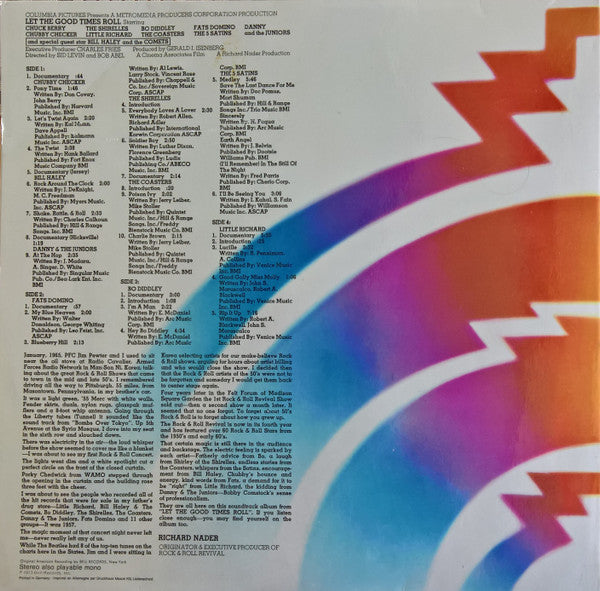 Various : Let The Good Times Roll - Original Sound Track Recording (2xLP, Album, Sou)