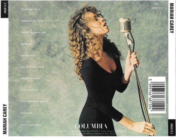 Mariah Carey : Mariah Carey (CD, Album, RE)