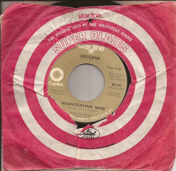 The Pipkins / Hotlegs : Gimme Dat Ding / Neanderthal Man (7")