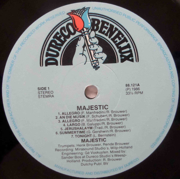 Majestic (25) : Majestic (LP, Album)