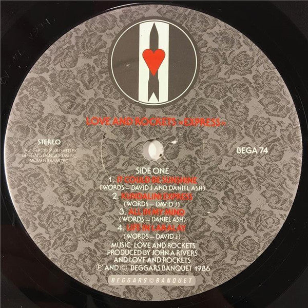 Love And Rockets : Express (LP, Album)