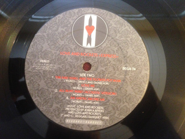 Love And Rockets : Express (LP, Album)