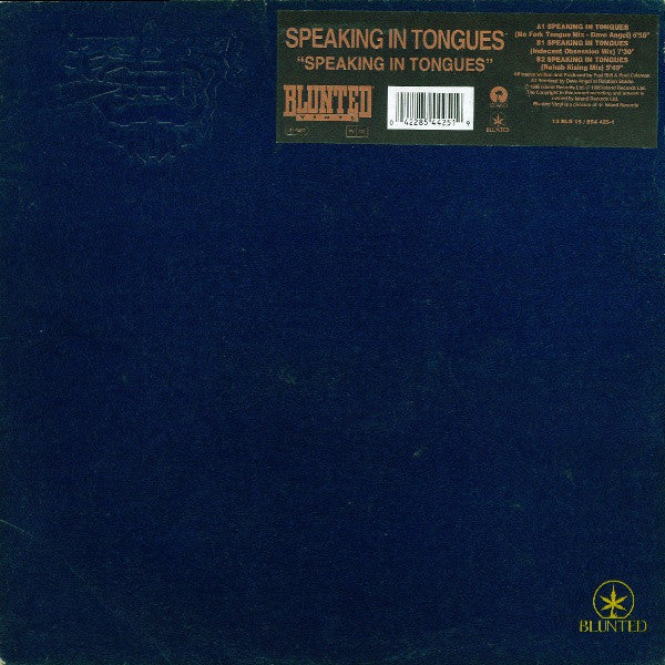 Speaking In Tongues : Speaking In Tongues (12")