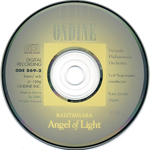 Einojuhani Rautavaara : Angel Of Light (CD, Album)
