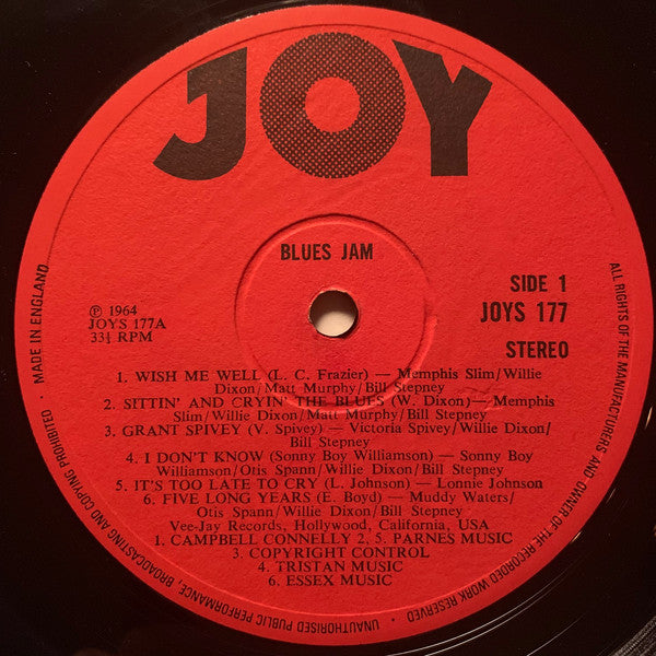 Various : Blues Jam (LP, Comp)