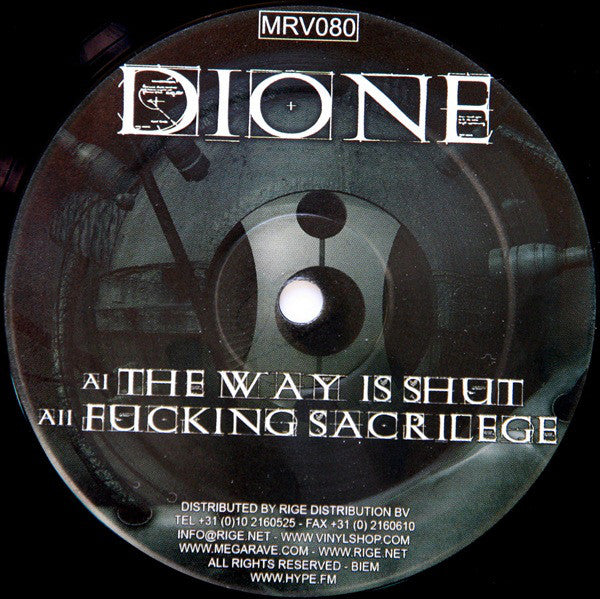 Dione* : Eye Of The Storm (12")