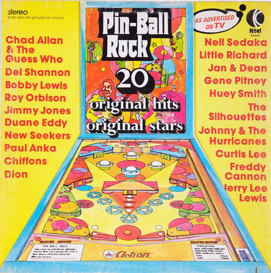 Various : Pin-Ball Rock (LP, Comp)