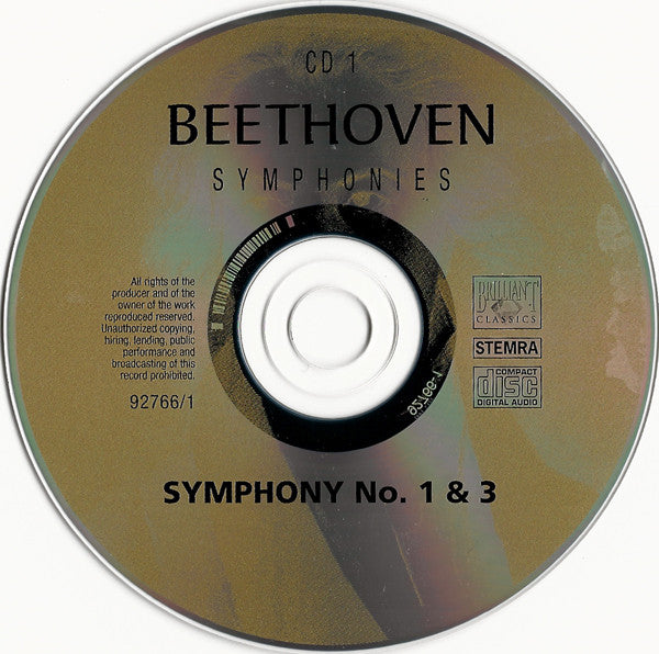 Ludwig Van Beethoven, Concertgebouworkest, Wolfgang Sawallisch : Symphonies (5xCD + Box, Comp)
