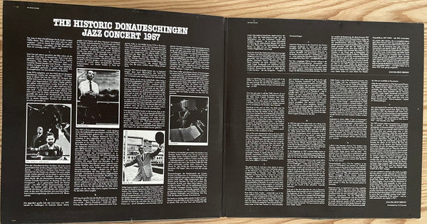 Orchester Eddie Sauter, André Hodeir  Et Son  Le Jazz Groupe De Paris, The Modern Jazz Quartet : The Historic Donaueschingen Jazz Concert 1957 (LP, Album, Gat)