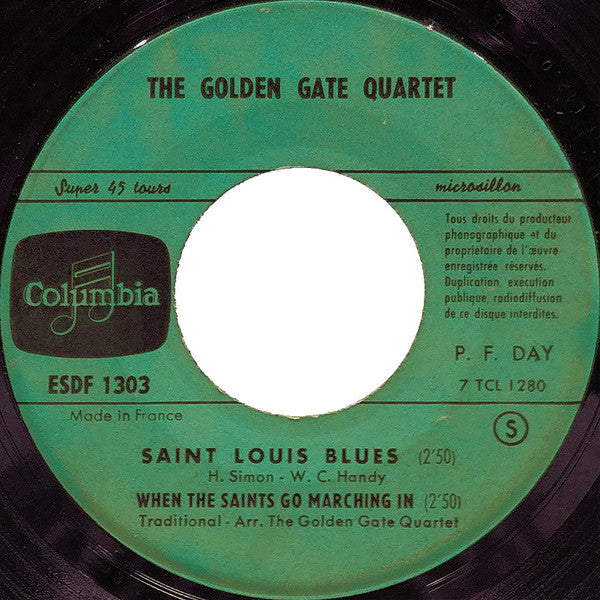 The Golden Gate Quartet : The Golden Gate Quartet (7", EP)