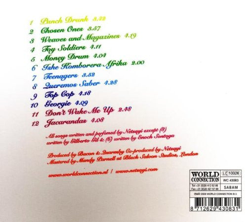 Netsayi : Monkeys' Wedding (CD, Album)