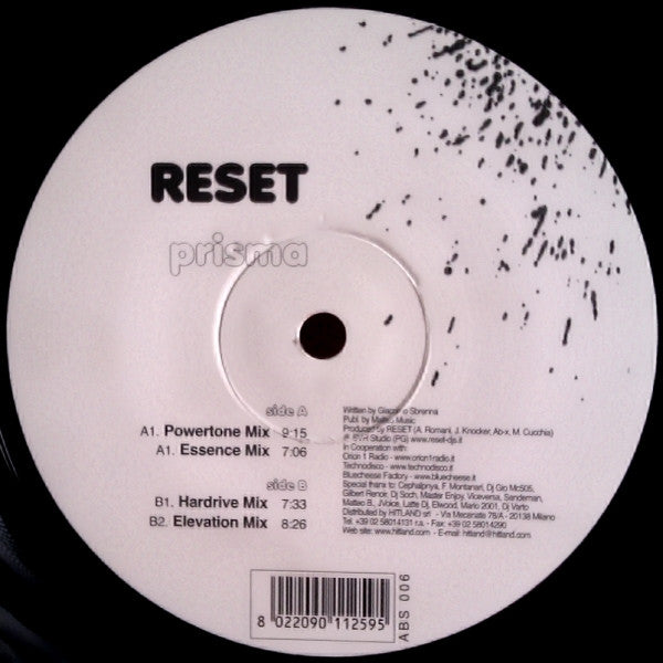 Reset (5) : Prisma (12")