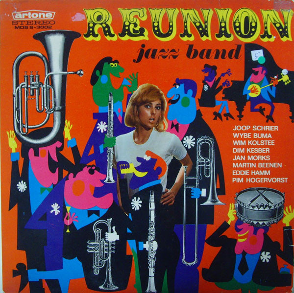 The Reunion Jazz Band : Reunion (LP, Album)