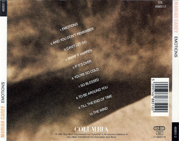 Mariah Carey : Emotions (CD, Album)