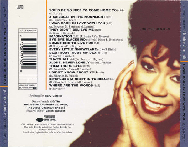 Denise Jannah : I Was Born In Love With You (CD, Album)