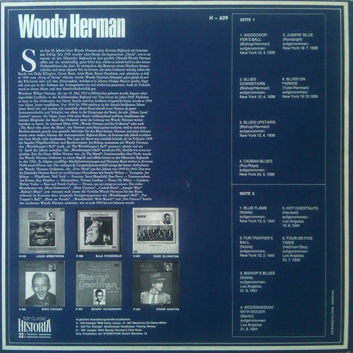 Woody Herman : Jumpin' With Woody Herman's First Herd (LP, Comp)