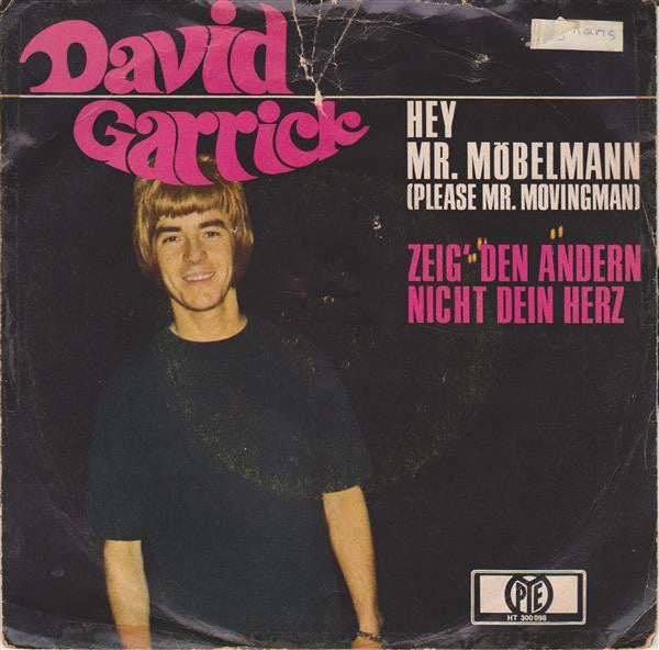 David Garrick : Hey Mr. Möbelmann (Please Mr. Movingman) (7", Single)