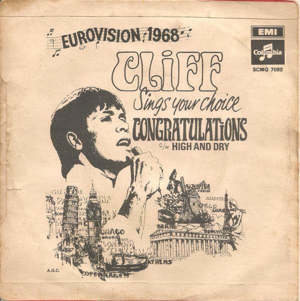 Cliff Richard : Congratulations  (7")