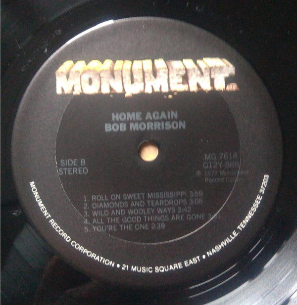 Bob Morrison :  Home Again  (LP, Album)