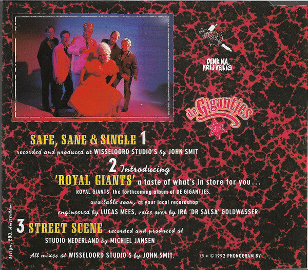 Gigantjes : Safe, Sane And Single (CD, Maxi)