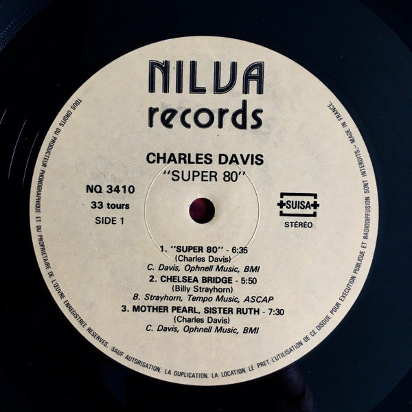 Charles Davis (2) : Super 80 (LP)